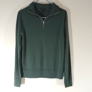 SOLD SOLD  J.CREW Women Sweater Used Preowned Winter Casual Work GREEN